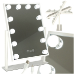 LED-meigipeegel USB-tuledega 30x40 cm
