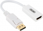 Adapter Displayport to Hdmi 4k, valge