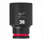 L&uuml;hike l&ouml;&ouml;kotsik 1/2'' - Milwaukee - 36 mm - SHOCKWAVE&trade; teras - Kuusnurkne - Libisemisvastane - S&uuml;gav disain