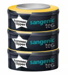 M&auml;hkmekonteinerid Tommee Tippee Twist & Click, 3 tk.