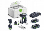 Festool C 18 Hpc 4.0 I-set akukruvikeeraja
