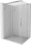 Mexen Rox L liuguv du&scaron;inurk 120 x 75 cm, l&auml;bipaistev, kroom - 8C2L-120-075-01-00