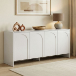 Kummut Arlen, 180x80x45 cm, valge