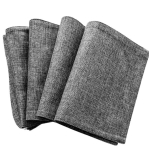 Linasest lauamatid libisemiskindel lauamatt komplekt 4 tk 48x33 cm