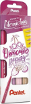 Pentel Fruity Prank kalligraafia markerite komplekt