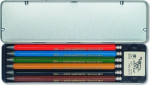 Automaatsed pliiatsid 6 tk. kustutuskummiga, Koh-i-noor