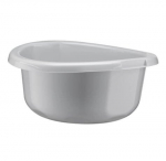 Suur plastikust kauss pesu pesemiseks 15 l hall