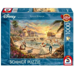 1000-osaline puzzle: Disney, V&auml;ike Merineitsi: Armastuse T&auml;histamine, Thomas Kinkade