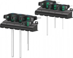 Wera 454/7 Hf kruvikeeraja komplekt Hex-plus ja hoiufunktsiooniga