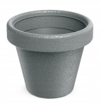 Kivihall &uuml;mmargune plastikust pott 23,8 cm Origina