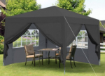 Kokkupandav paviljon, 3x3 m, terasraam, 4 seina, 1 tk