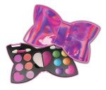 Kosmeetikakott Crazy Chic Bow laste meigikomplekt, lipsukujuline karp