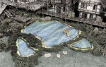 Battlesystems Lakes and Swamps: fantastilised m&auml;ngutarvikud