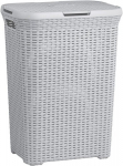 Pesukorv Curver Style 60 l, helehall