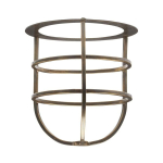 V&auml;lisvalgusti kuplikaitse Elstead Lighting Sheldon SHEL-SOM-CAGE-BR