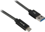 Sharkoon USB-A - USB-C 0.5 m (4044951027033)