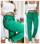 Naiste puuvillased vabaajap&uuml;ksid Simple, roheline