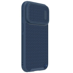 Nillkin Textured S Magnetic Case iPhone 14 Pro MagSafe case with camera cover blue (Blue)