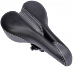 Jalgratta sadul 268 x 157 mm, v&auml;rv: hall/must (140058) 4334