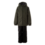 Huppa Laste kevad-s&uuml;gis komplekt REX, dark green/ black