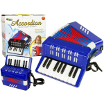 Accordion Musical Instrument for Kids Music Blue