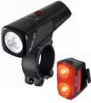 Sigma valgusti komplekt - Buster 800 USB + Buster RL 150 v&auml;lk USB - Vabaaja jalgratas - Punane