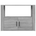 vidaXL puhvetkapp, hall Sonoma tamm, 80x30x60 cm, tehispuit
