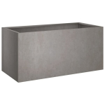 vidaXL taimekast, hall, 62x30x29 cm, ilmastikukindel teras