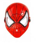 &Auml;mblikmehe helendav LED-mask, punane