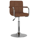 vidaXL baaripukk, pruun, kangas