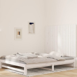 vidaXL seinale kinnitatav voodipeats, valge, 127,5x3x90 cm, m&auml;nnipuit