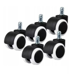 Kummist rattad toolile, 5 tk