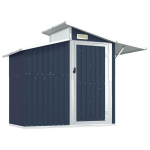 vidaXL aiakuur, antratsiithall, 270x130x208,5 cm, tsingitud teras