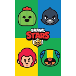 R&auml;tik Brawl Stars 30x50 cm lastele