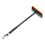 Aknapesuhari 20cm - k&auml;epide 50cm