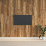 vidaXL seinapaneelid, puidu v&auml;limusega, pruun, PVC 2,06 m&sup2;