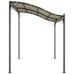 vidaXL varjualune, kreemjas, 2 x 2,3 m, 180 g/m&sup2; , kangas ja teras