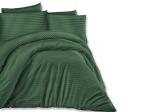 Padjakate, puuvillane satiin CIZGILI DARK GREEN 40x40