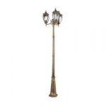 Maytoni V&auml;lismaastikuvalgustid Fleur O414FL-03GB Must ja kuldne