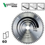 Saeketas BOSCH OPTI 254x2,0x30x60z