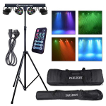 Valgustite komplekt Light4Me T-Bar LED Par Laser