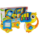 Laste klaver ja kitarr Lean Toys Funny Music Animals