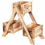 Puidust lillealus Springos KWD001