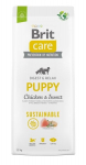 Brit Care Sustainable Puppy Chicken&Insect koeratoit 12kg