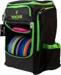 Discgolfi seljakott Viking Discs Tour Bag, must/roheline