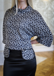 Naiste originaalne kimono varrukatega pluus