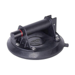 Ventouse avec pompe &agrave; vide D200mm port&eacute;e 110kg 18919 Rubi