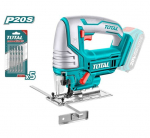 Juhtmeta kaldsaag Total TJSLI8501, 20 V, ilma aku ja laadijata