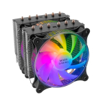 Protsessori jahuti Ventilaator protsessorile - Mars Gaming - MCPU-XT RGB - Must - 12 cm - Kahekordne ARGB vaikne