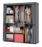 Kokkupandav riidest riidekapp - hall